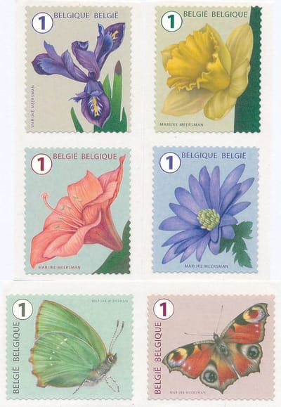Bpost - 100 zelfklevende postzegels België - Tarief 1