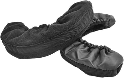 Schaatsbeschermers - Schoenhoezen - Slijtage voorkomen - Schaalbare demping - Verstelbaar - Zwart
