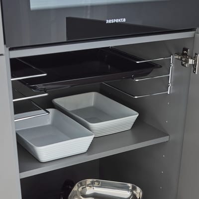 SOTECH Linero style universeel rek zwart 440 x 150 x 271 mm om in te hangen