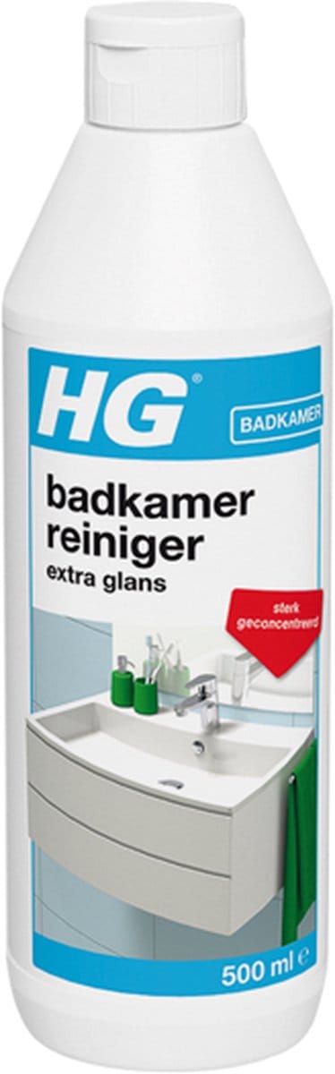 HG Sanitairglans -Badkamer reiniger - 500 ml | 2 Stuks !