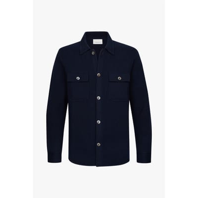 Profuomo Ppxf30006a overshirt full button navy