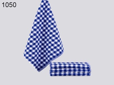 LASA Keukenhanddoek Blauw Geblokt – 50 x 50 cm – 100% Katoen – Absorberend – Keukendoek