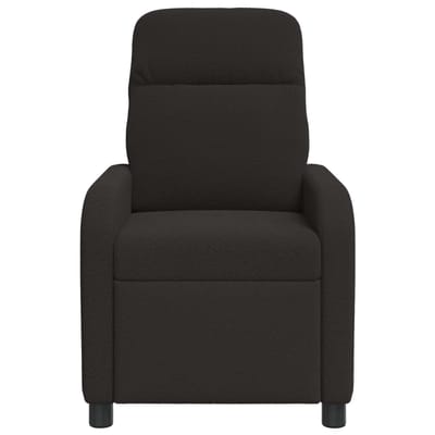 vidaXL - Recliner - Zwart - Bouclé