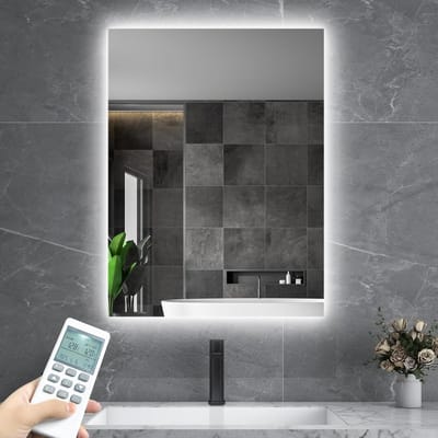 Infrarood Spiegelverwarming met Thermostaat 450W voor Badkamer
