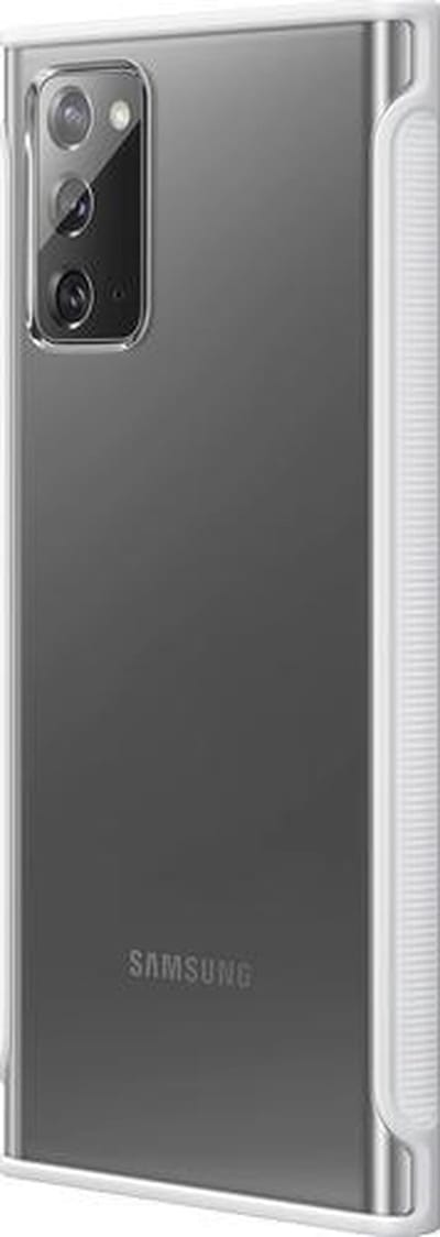 Samsung Clear Protective Hoesje - Samsung Galaxy Note 20 - Zwart