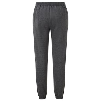 Fruit of the Loom Klassieke uniseks joggingbroek met elastische manchetten (Donkere Heide Grijs)
