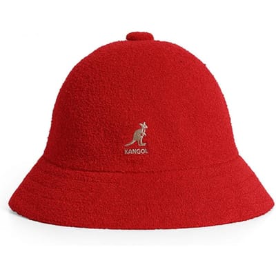 Kangol 0397bc Scarlet Bermuda Casual Bucket Hat 0397BC SCARLET (S) red
