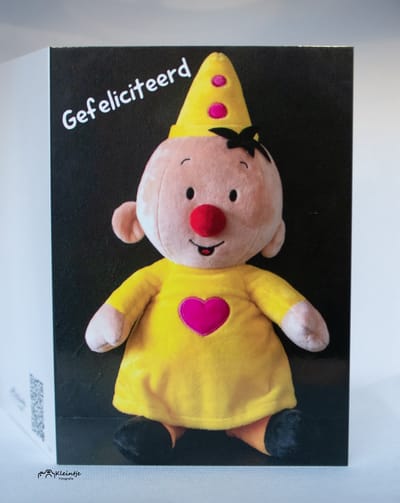 Kleintje Fotografie bumba verjaardag Wenskaart