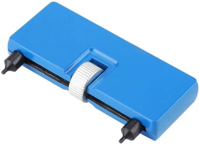Verstelbare Rectangle Horloge Achterkant Deksel Openaar Verwijderaar Druk Sluiter Batterij Vervangen Gereedschap voor Horlogemakers en Klokkenmakers
