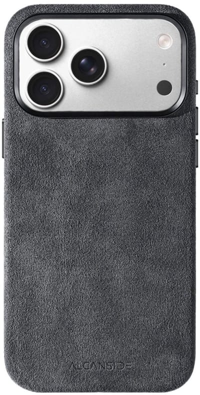 iPhone Alcantara Case - Space Grey