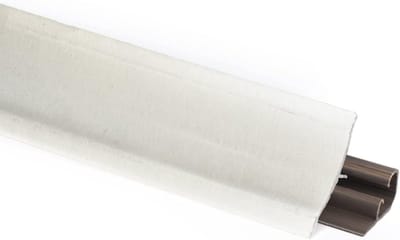 Afdekprofiel Keuken - Keukenstrip Werkblad - Werkbladen Afsluiten - Flexibele PVC Rand - 2.5 Meter - Wit Steen