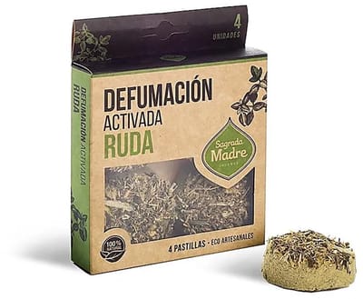 Sagrada Madre Wierookschijven Rue - 56g