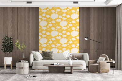 Behang - Fotobehang Popcorn - Quotes - Patronen - Pop - Breedte 200 cm x hoogte 300 cm