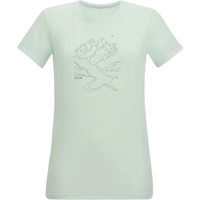 Fingal T-shirt met korte mouwen en grafische print voor dames