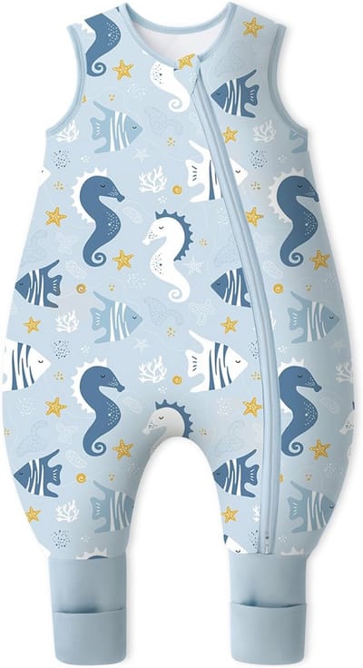 Babyslaapzak met Voeten - 2 Stuks voor Comfortabele Slapen