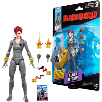 Hasbro Marvel Legends Series Black Widow, X-Men and Avengers Comics-Inspired Action Figure