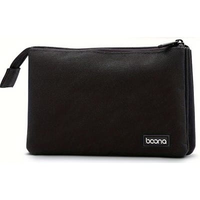 Digitale Opbergtas voor Kabels, Powerbanks, Harde Schijven, Mobiele Telefoons, Koptelefoons en Accessoires voor Reizen zwart