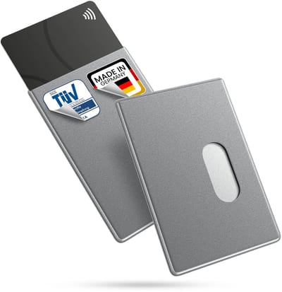 Dailygoods- RFID-beschermhoesjes Hoge Kwaliteit - Bescherming Tegen Gegevensdiefstal - Pasjeshouder - Bankpashoezen - Identiteitskaarthoezen - Bescherming Tegen Beschadiging