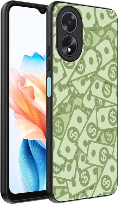 Smartphonica Telefoonhoesje Geschikt voor Oppo A18 met Geld Opdruk - TPU Backcover Case With Money Design geschikt voor Oppo A18
