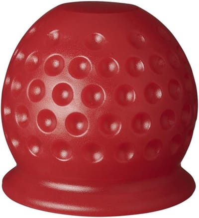 Pro Plus Trekhaakdop - rood - kunststof - Universeel - trekhaakdoppen - golfbal look