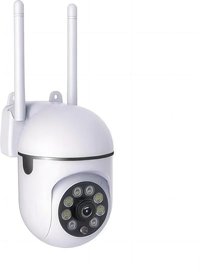 Draadloze 360° PTZ Buitencamera met Wifi en 32GB Geheugenkaart