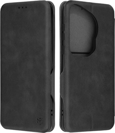 Hoesje geschikt voor Huawei Pura 70 Ultra - Techsuit Safe+ Book Wallet Case - Zwart