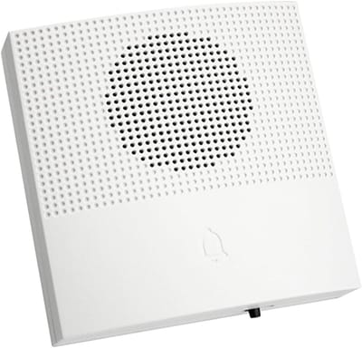 Bedraad Deurbelsysteem - Deurklok Bel - Bezoekers Ontvangen - 38 Beltonen - 107 x 97 x 43 cm - Zwart