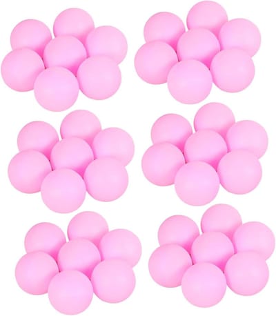 Tafeltennisballen - Balspel ballen - Wedstrijd training - Naadloos ontwerp - 150 stuks - Roze