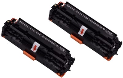 KATRIZ® huismerk toner CC530A/CE410X/CF380X-(2x Zwart)|Geschikt voor HP Color Laser CP2020/CP2025 /Color Laser CM2320/2323/2430 /HP LaserJet Pro 300 color M351 Pro400 color M451 /400 series/ HP Color LaserJet Pro MFP M476 series