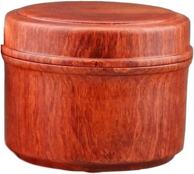 Juwelendoos Massief Houten - Sieraden Organizer - Sieraden Opbergen - Natuurlijke Houtgeur - 10x10x7.5cm - Houtkleur