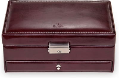 Sacher Sieradendoos Florage Jewellery Case Helen Bordeaux Wijnrood