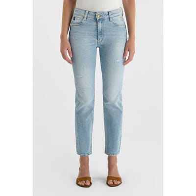 Skinny Jeans Le Temps des Cerises Jeans push-up recht hoge taille PULP, 7/8