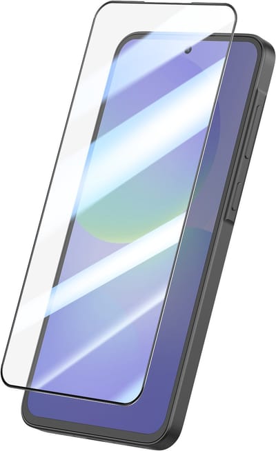 OEM Ultra Strong 45KG schermbeschermfolie voor Samsung Galaxy A36 A366, gehard glas, volledige lijm, 2.5D, zwart