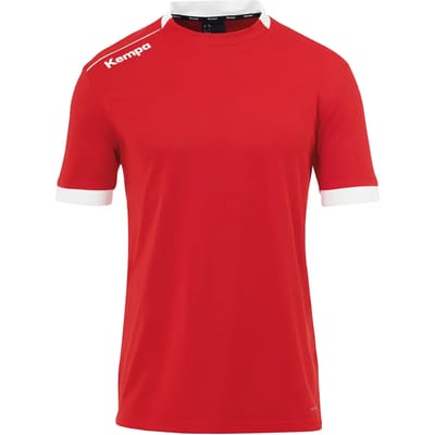 Kempa Player Shirt Heren - sportshirts - rood/wit - Mannen
