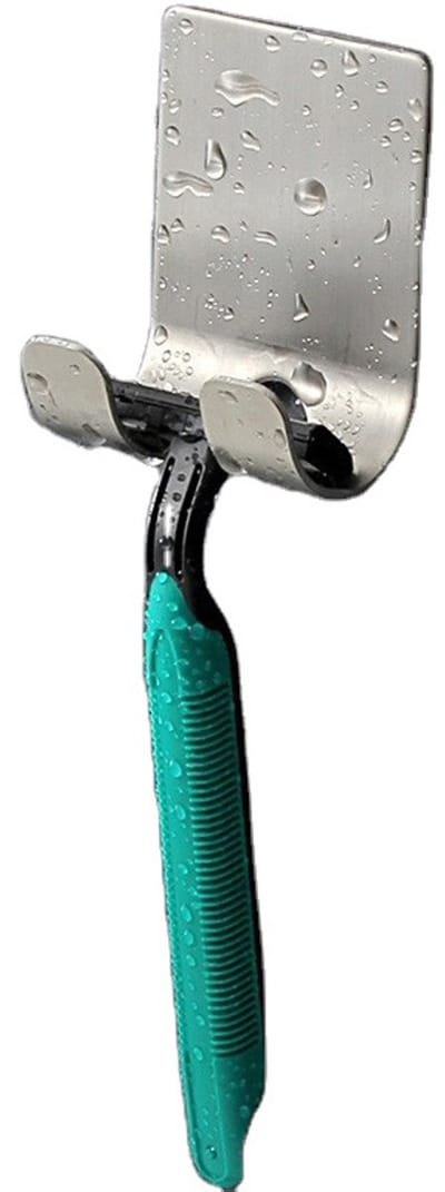 Scheermeshouder - Scheermeshaakje - Zelfklevend - 42/47MM - Zilverkleurig - Badkamerhaak - CHPN