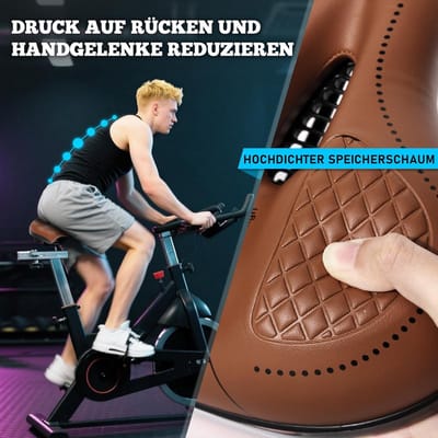 Breed en Comfortabel Fietszadel met Gel en Schokabsorptie