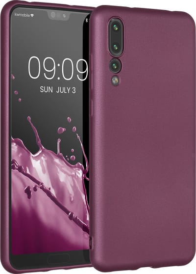 kwmobile metallic telefoonhoesje van TPU - geschikt voor Huawei P20 Pro - Flexible case voor smartphone - In metallic lila