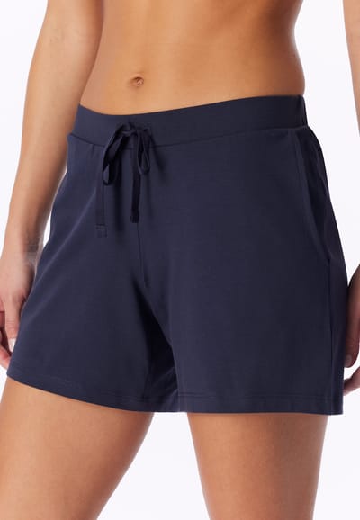 Regular fit pyjama-short uit katoenmix