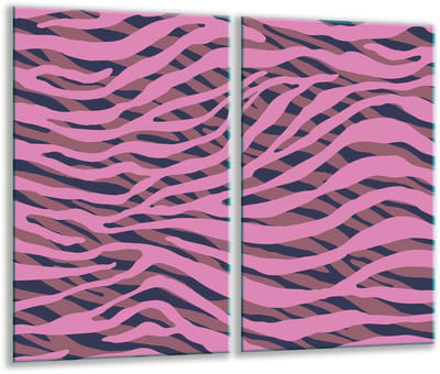 TMK ArtDeko Serie - Glazen Snijplank - 2x 30x52 cm - Inductie
