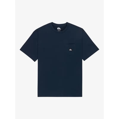 Quiksilver Salt Water Pocket T-shirt Met Korte Mouwen Blauw S Man