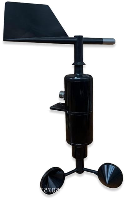 Weerstation Sensor - Windmeter Set - Weersvoorspelling Meten - Geïntegreerde Meting - 0-70 m/s - Grijs