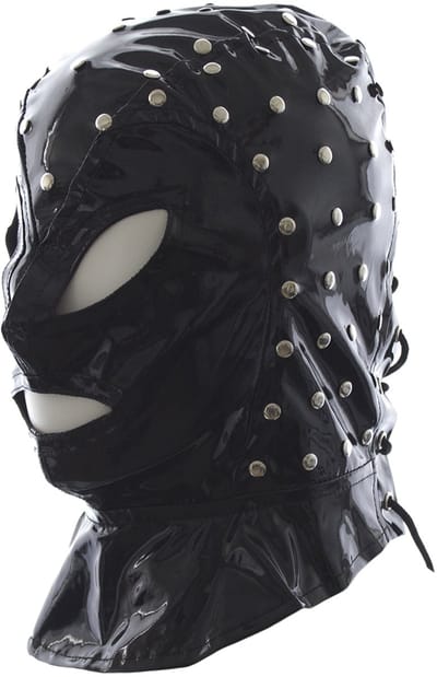 Smart Moves - Hood met Spikes - Vetersluiting Achter - Zwart