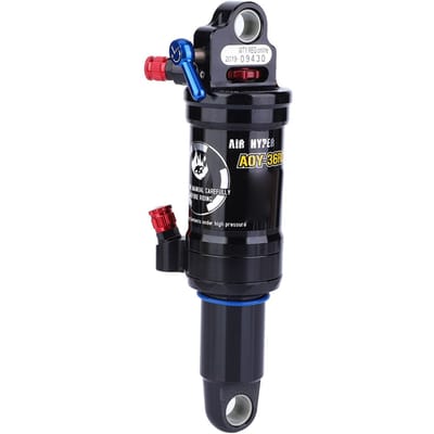 Mountainbike Schokdemper 165mm Staal Verstelbare Demping Achterschokdemper Accessoire Zwart