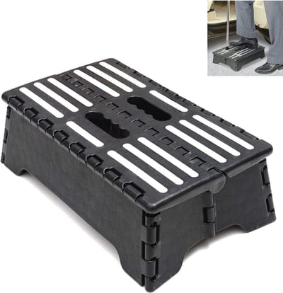 Opvouwbare Opstapkruk 12,7 cm - Draagbare Halve Trap voor Volwassenen en Kinderen