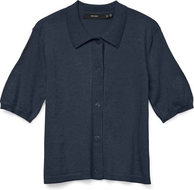 VERO MODA - VMHAPPYSHINE 2/4 POLO PULLOVER - Dames - Polo's