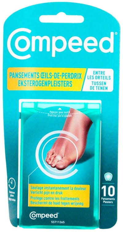Compeed Patrijzenoog 10 Dressings
