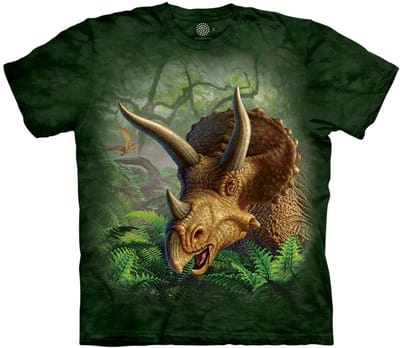 KIDS T-shirt Wild Triceratops Portrait KIDS S