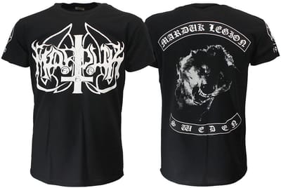 Marduk Legion Official Band T-Shirt - Officiële Merchandise - L