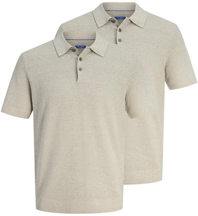Jack & Jones Heren poloshirt 2 pack Bluriley