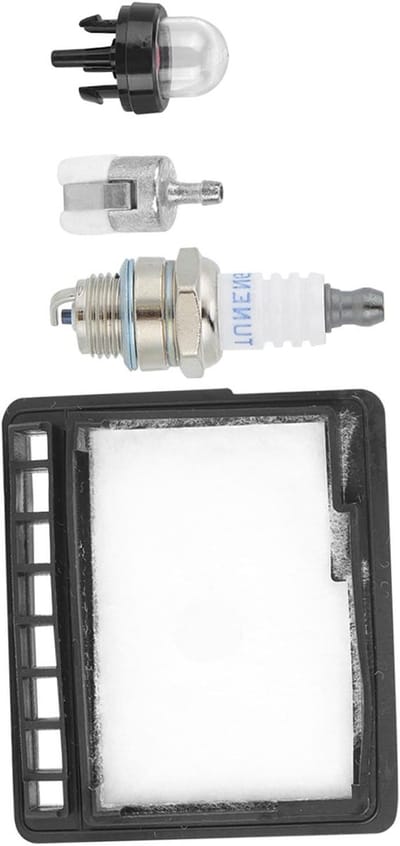 Kettingzaag Onderhoudsset - Luchtfilter Bougie Kit - Kettingzaag Onderhoud - Superieure Compatibiliteit - 15D x 10B x 4H cm - Zwart